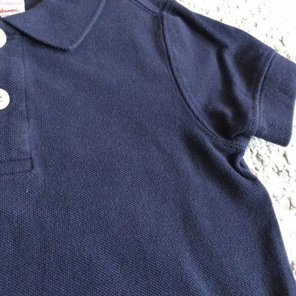 Hanna Andersson Navy Blue Polo Shirt - Picture 2 of 4